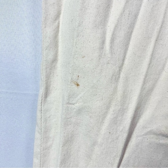 Urban Outfitters BDG Off White Stovepipe High Rise Wide Leg Jeans 27 - Picture 6 of 7